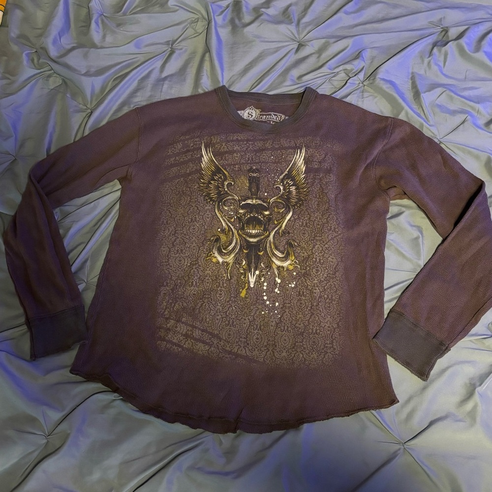 Y2K Stranded Thermal Top - Picture 2 of 6